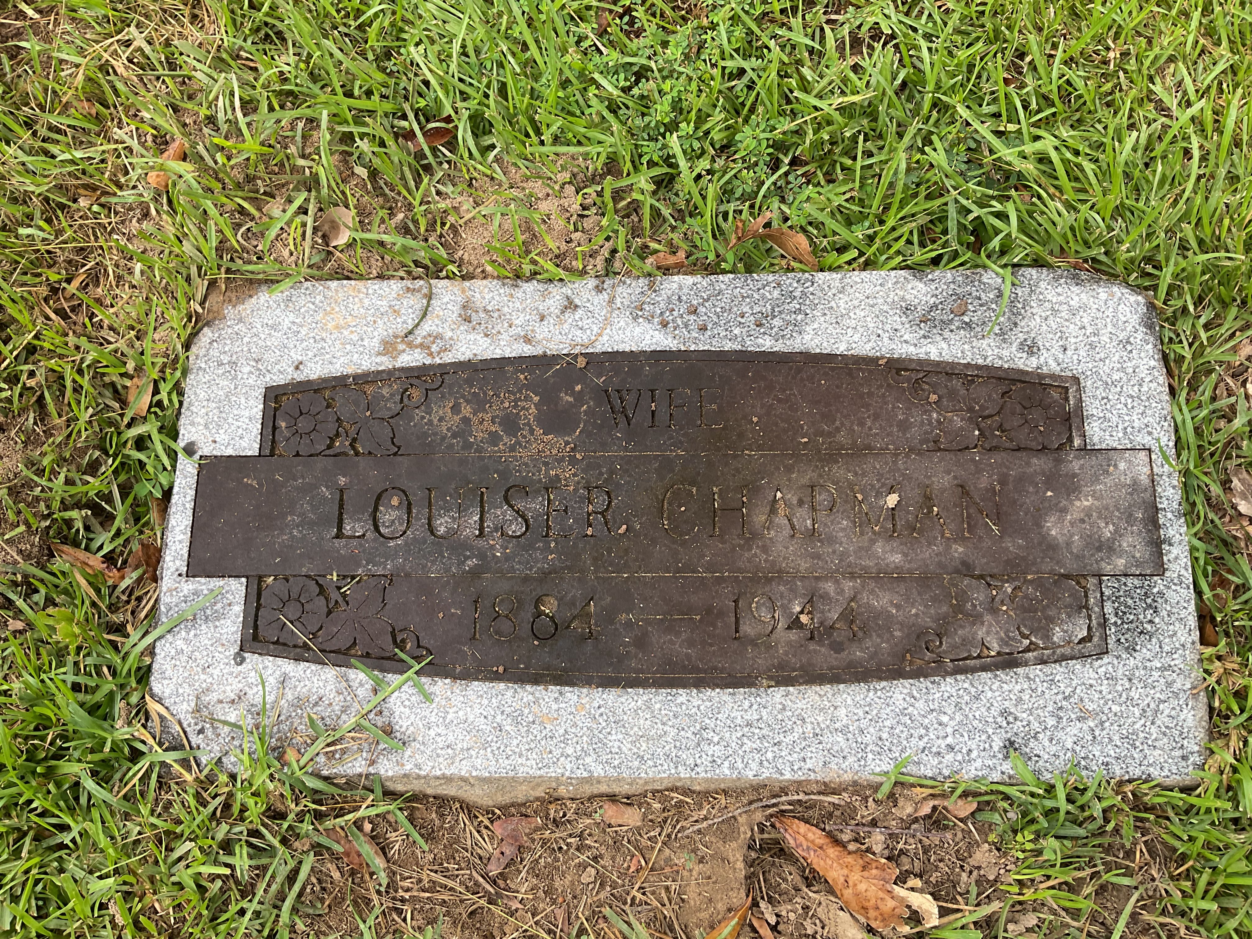 Louis R Rocco Headstone Louiser Evans Chapman Headstone – Our Unique Stories