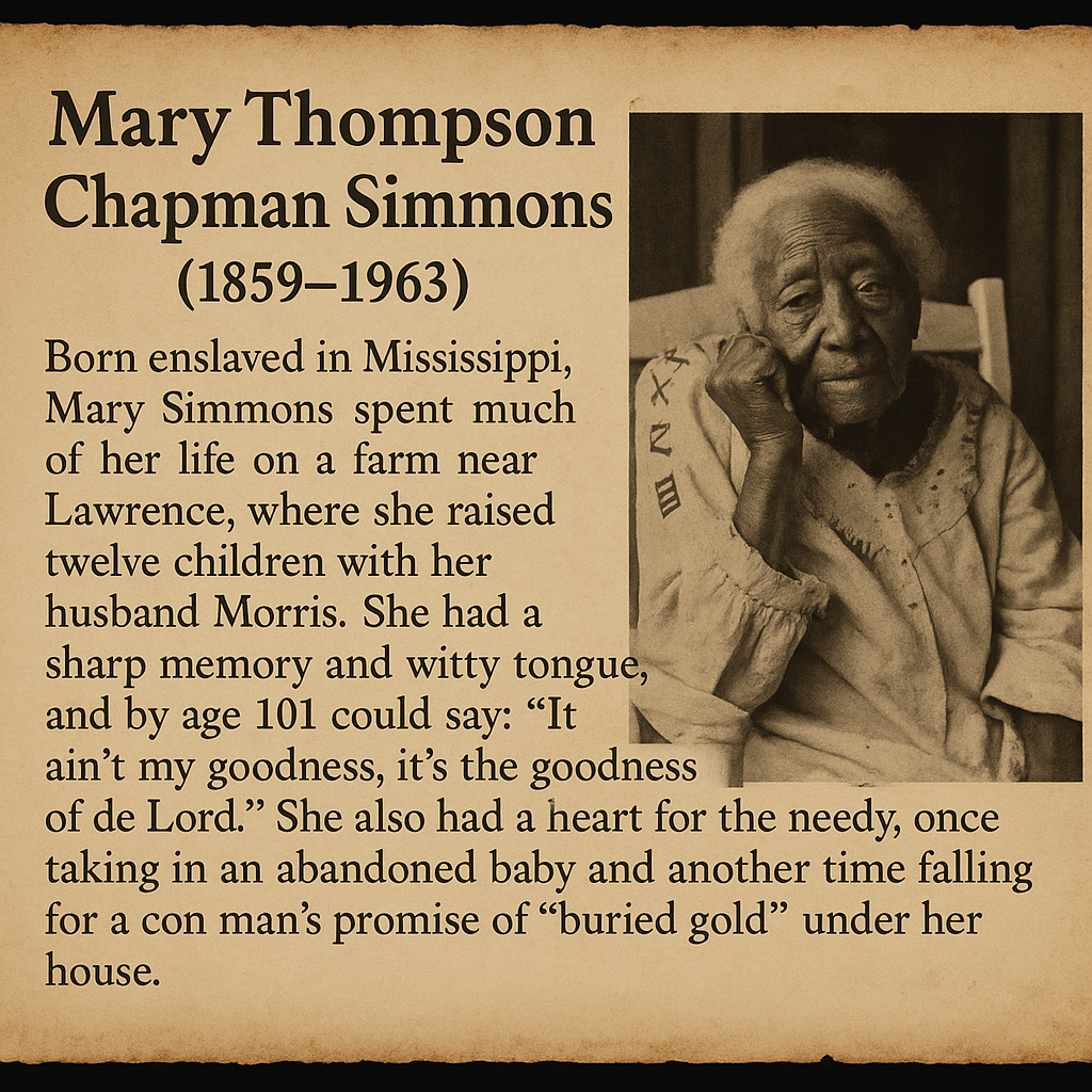 Mary Thompson Chapman Simmons