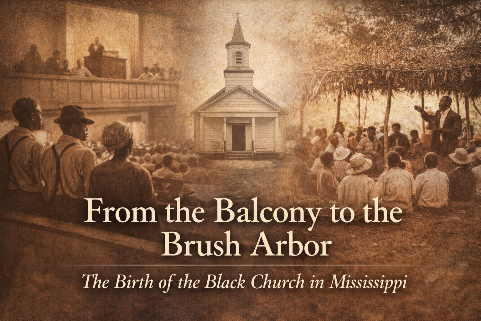 From the Balcony to the Brush Arbor: The Birth of the Black Church in Mississippi