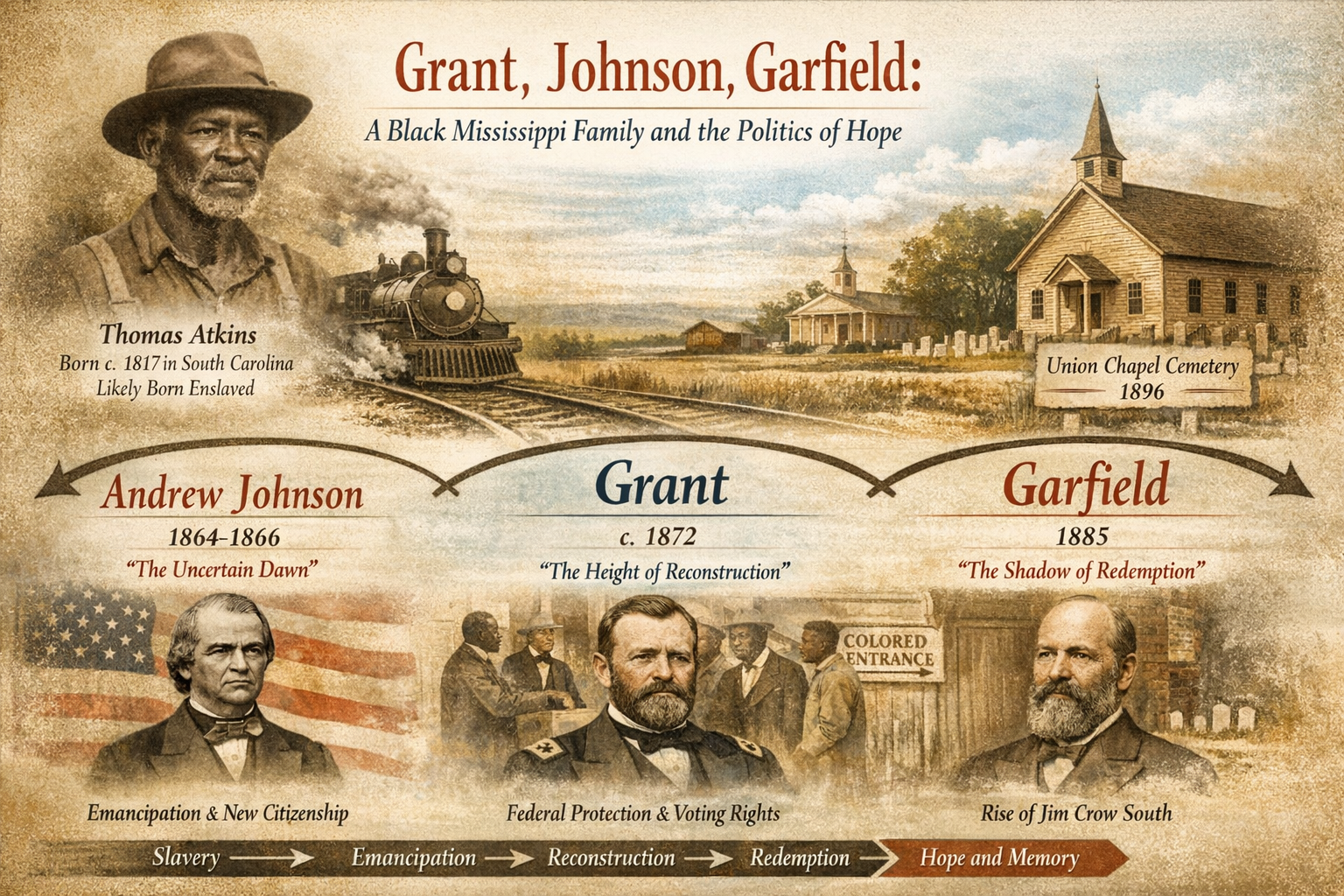 Grant, Johnson, Garfield: A Black Mississippi Family and the Politics of Hope