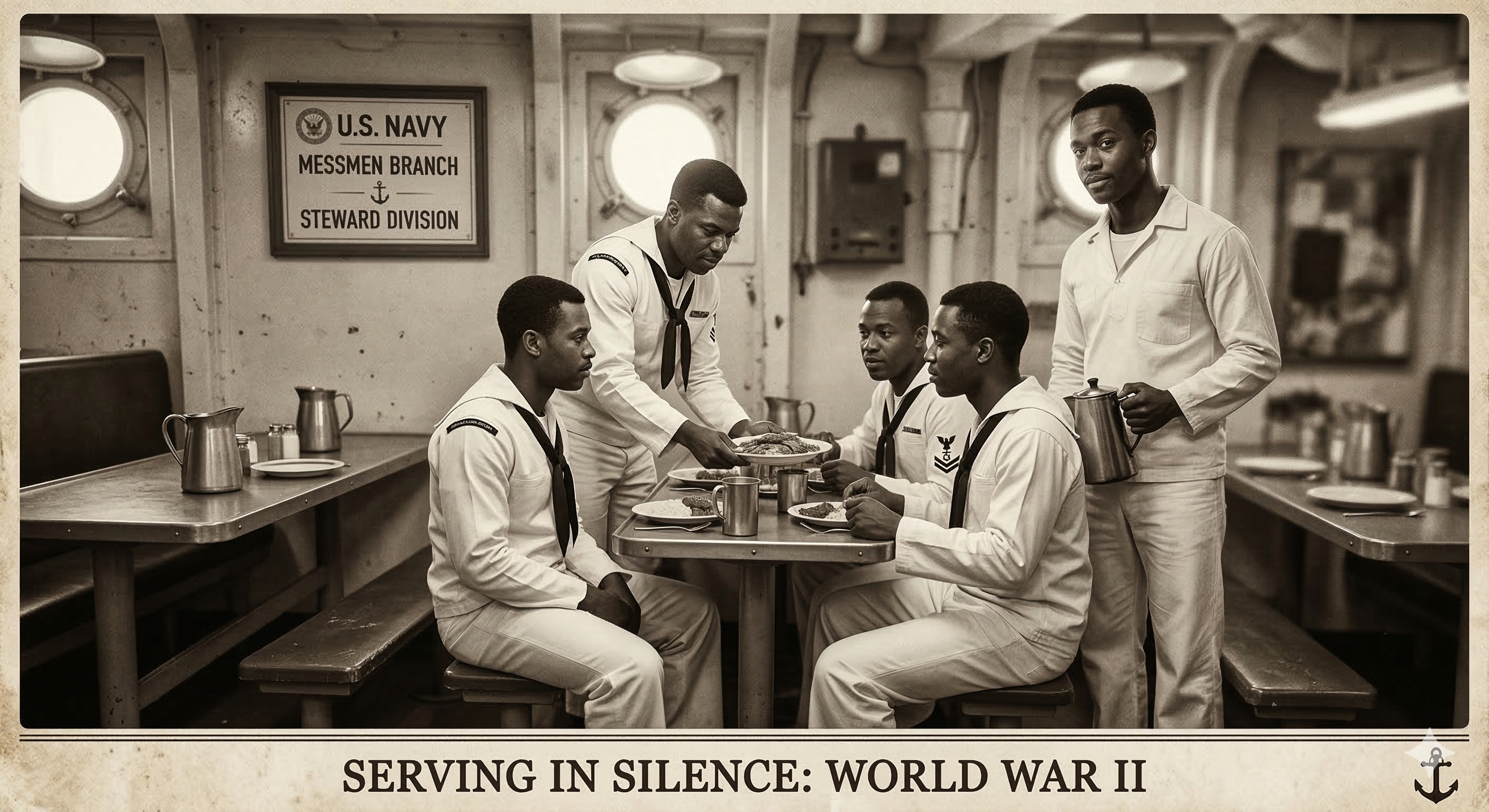 Serving Without Recognition: Black Sailors, the Steward Branch, and the Fight for Veterans’ Benefits