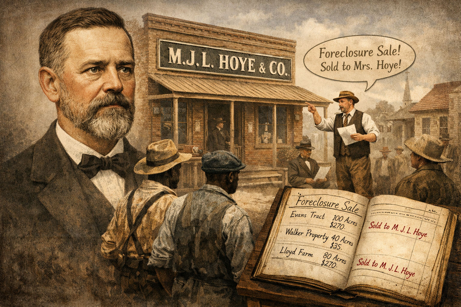 The Merchant’s Ledger: M.J.L. Hoye and the Harvesting of Newton County